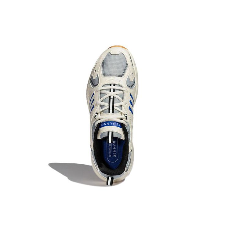 adidas Neo JZ Runner Тканевые Ретро Слипоустойчивые Прочные Низкие Повседневные Кроссовки Унисекс Белый Синий GW7247
