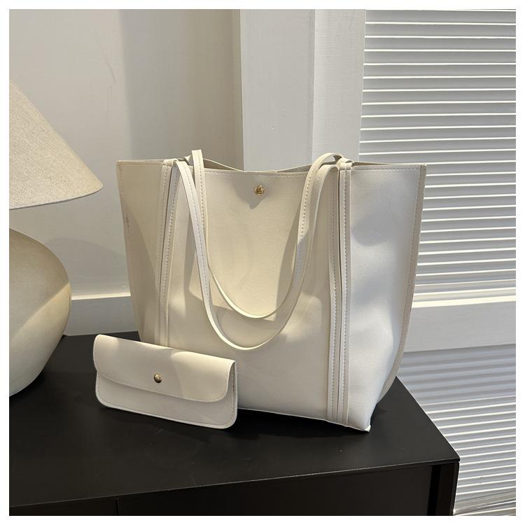 Текстурированная сумка для поездок на работу в иностранном стиле, большая вместимость 2024 года, ретро, новая мода, повседневная, через плечо, переносная женская сумка-тоут