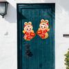 Китайский Новый год Наклейка на дверь Мультяшная Трехмерная Декоративная наклейка на дверь для Праздника Весны Домашний Декор XL