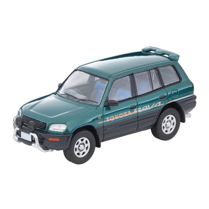 TOMYTEC Tomica Limited Vintage Neo 1/64 LV-N354d Toyota RAV4J V Green/Gray '95
