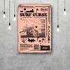 surf curse Vintage Metal Tin Signs Posters Decor Retro Metal Plaque Wall Art Decor for Garage Bar