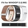Adjustable Leather Strap Replacement Watchband Soft Fitness Band for Whoop 5.0/MG