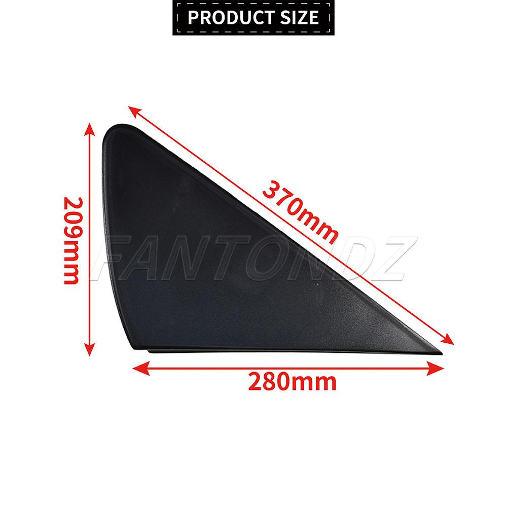 For Mercedes-Benz A-Class W169 2004-2012 Rearview Triangle Cover Molding A1696900187 A1696900287 Car Door Mirrior Panel Trim L/R