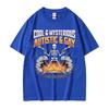 Autistic And Gay Skeleton Explosion Funny Meme Tee Shirt Unisexs Clothing Fashion High Street Tshirt High Quality Comfort T Shirt