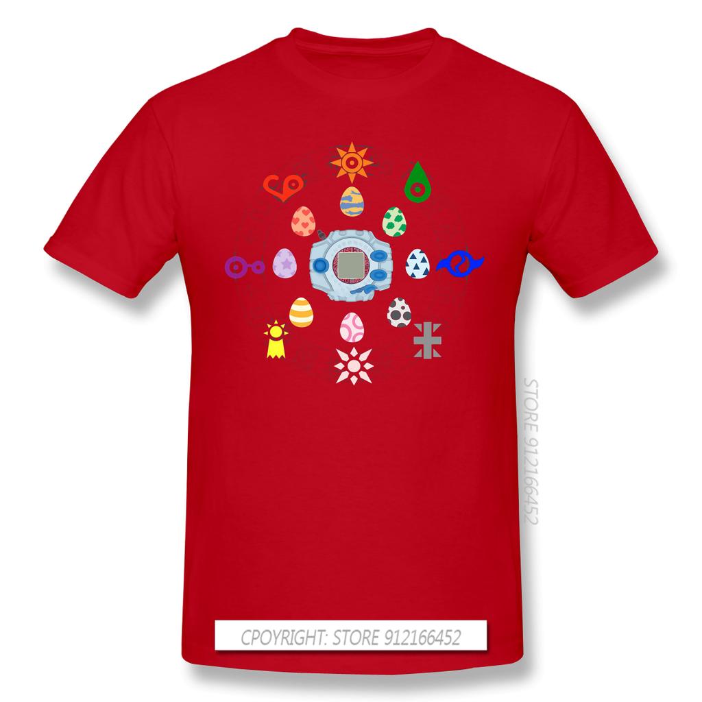 Digidestined Tshirt For Male Digimon Agumon Tai Matt Gabumon Cool Adventure Anime Clothes Style Homme Print Fluffy