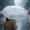Portable Folding Umbrella Waterproof Transparent Umbrella Cute Automatic Umbrella  Rainy Day