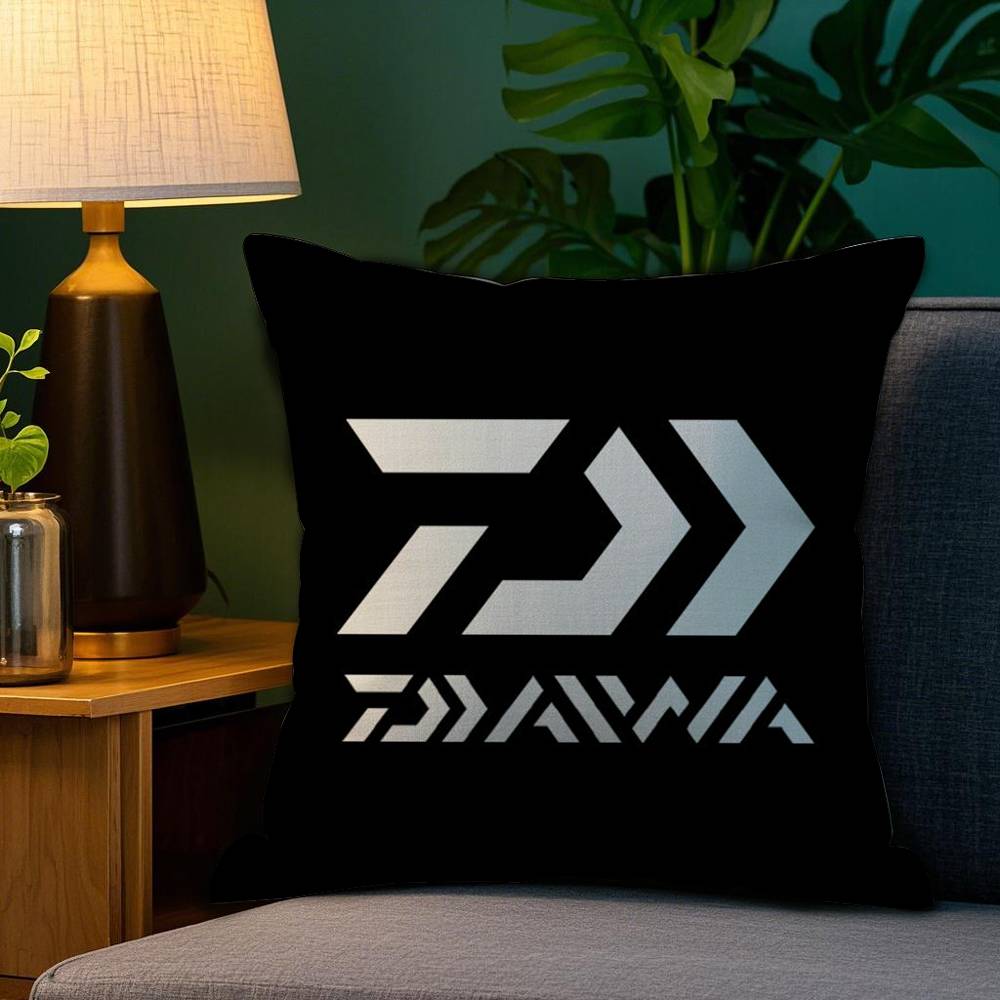 Бренд DDAIWA PPIER 39 Наволочка Плюшевая Ткань Мягкая Двусторонний Принт Наволочка для Подушки Дивана Подушки-Пледы