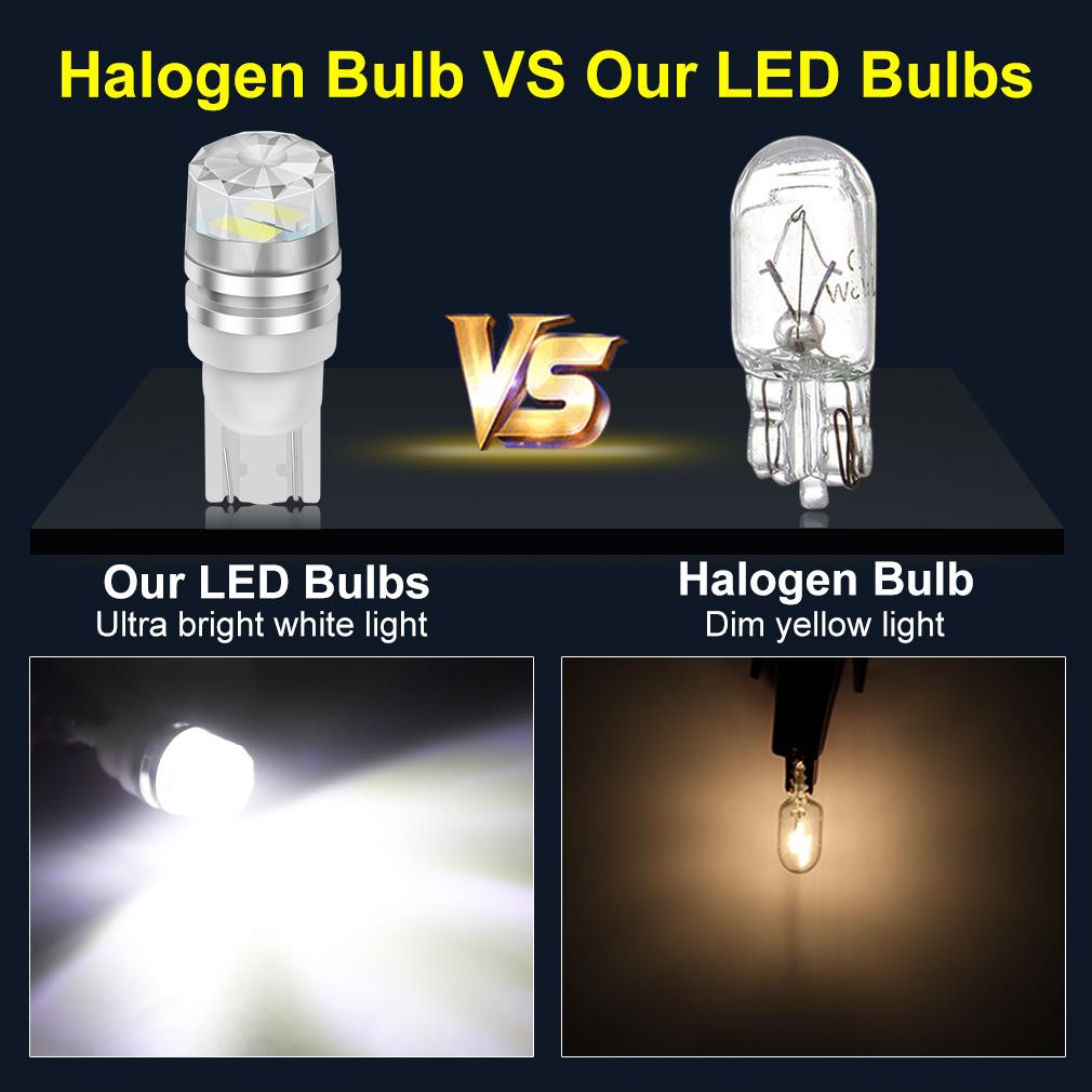 10 шт./2 шт. T10 светодиодный W5W светодиодный светильник 194 168 Led 2SMD 5630 автомобильный клин номерного знака лампа купольный светильник 3000K 6000K белый зеленый синий красный
