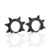Unisex Gothic Fashion Rivet Stainless Steel Spike Hoop Earrings Stud Earring Jewelry Accessories