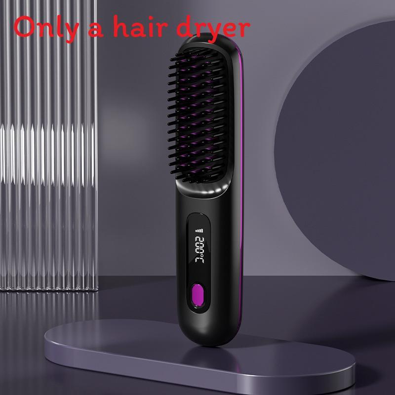 Portable Cordless Hair Curling Brush With 16mm20mm Diameter And Three Heat Settings