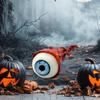 Halloween Ripped Out Eyeball Decoration Scary Fake Eye Balls with Hook Gothic Home Decor for Halloween Event Party