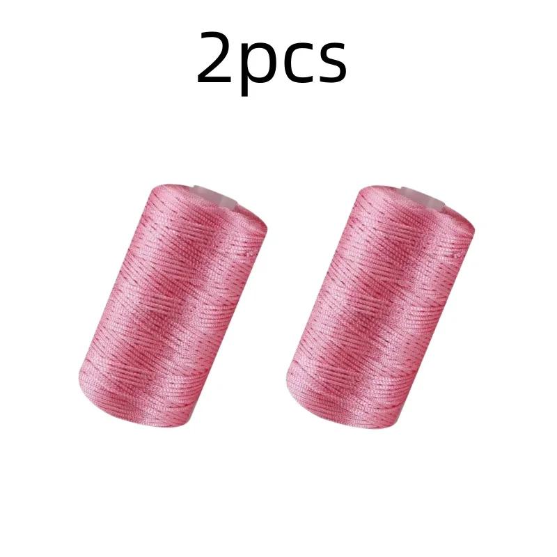 100 г Новая летняя пряжа для вязания крючком 1,5 мм шнур тонкая ледяная хлопковая нить для ручного вязания сумки шляпы обуви пряжа хило