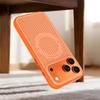 Роскошный жесткий чехол для iPhone 17 Air 16 15 14 13 Pro Max 17 Pro iPhone 17 с рассеиванием тепла, чехол для беспроводной зарядки Magsafe