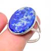 Lapis Lazuli Gemstone 925 Sterling Silver Jewelry Ring Size 11