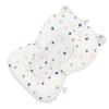 Baby Bath Seat Cushion Floating Safe Foldable Adjustable Infant Bath Supporter for Newborn White