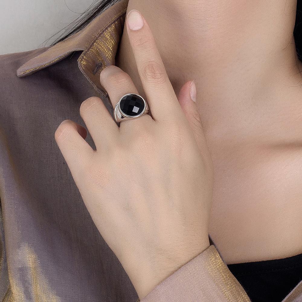 Кольца из 100% стерлингового серебра 925 пробы, винтажное кольцо с большим камнем агата для женщин, модные богемные новые популярные серебряные ювелирные изделия, подарки