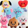 LINE FRIENDS BT21 Kpop Аниме 10–24 См Мультяшная Плюшевая Игрушка Рюкзак: Милая кукла в корейском стиле — Идеально подходит для Рождества и дней рождения