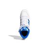 adidas Кроссовки унисекс Forum Mid White Royal Blue Cloud-White FY4976