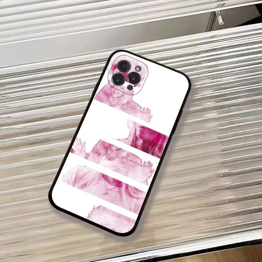 Y-Young Miko Певица Модный Чехол для Телефона Для iPhone 17, 16, 15, 14, 13, 12, 11 Plus, Pro Max, Другие Мягкий Черный Чехол