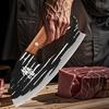 Легкий поварской нож, нож для резки мяса, бытовой нож для нарезки овощей и фруктов, кухонный кованый нож из нержавеющей стали