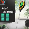 4-in-1 Electronic Soil Tester: PH, Light, Temperature & Humidity Meter