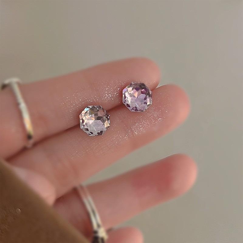 Иглы для ушей из стерлингового серебра S925, новые темпераментные простые и маленькие серьги-пусеты, женские серьги, серьги для пирсинга ушей, серьги, предотвращающие блокировку, ювелирные изделия