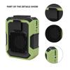 Portable Mini Waist Fan 3 Speed 4000mAh Wearable Personal Fan Emergency Mobile Power Belt Fan for Jobsite/Farm/Traveling/Fishing