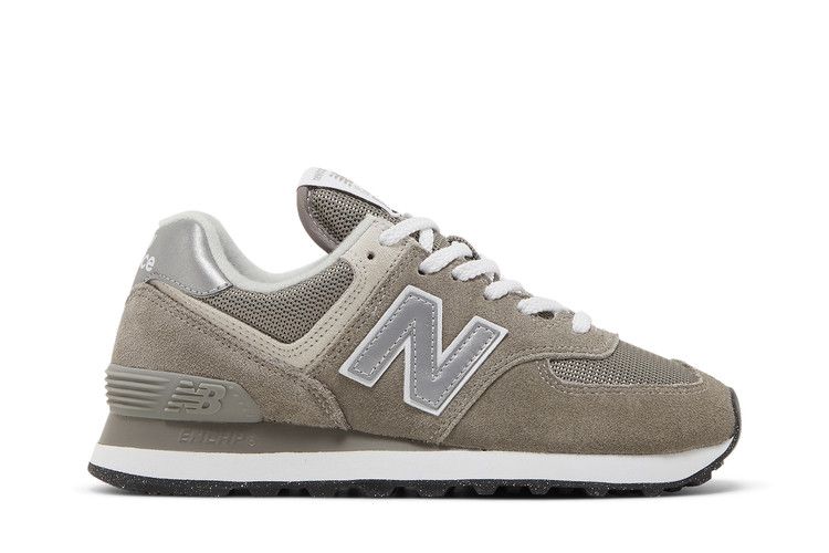 Женские кроссовки New Balance Wmns 574 Core 'Серый Белый'