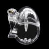 Men's Egg-Shaped Chastity Lock Cage CB6000 - Kinky Restraint Ring for Adult Use