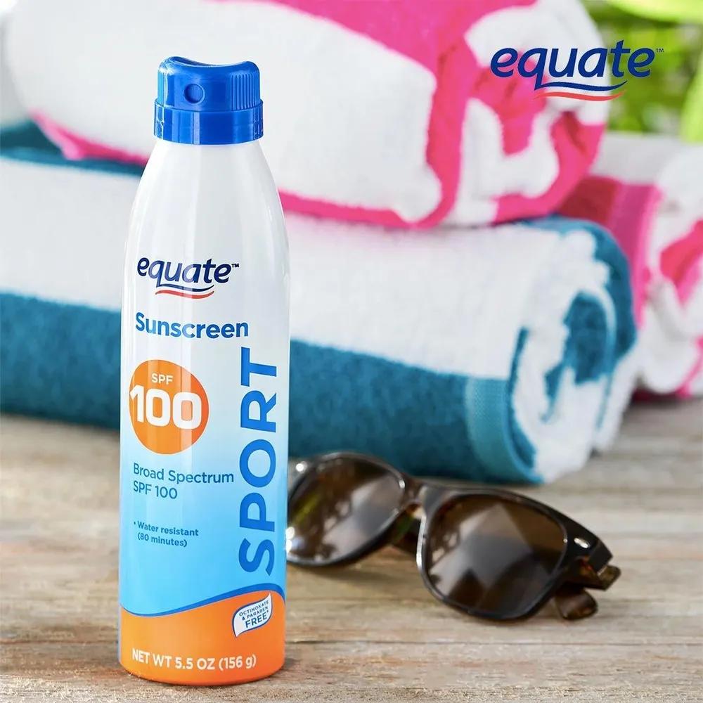 Equate Солнцезащитный спрей SPF100 156 г