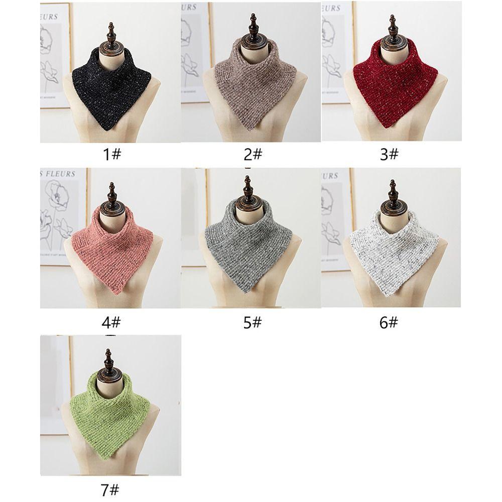 Зимний теплый шарф для шеи, ветрозащитный водолазка, простой шарф для женщин и девочек