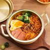 Double Ears with Lid Soup Hot Pot Aluminum Noodle Cooking Pot Ramen Noodle Pot Gas Stove
