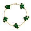 Trendy New Four-leaf Clover Bracelet Handwear Fashion Women's Five-flower Bracelet