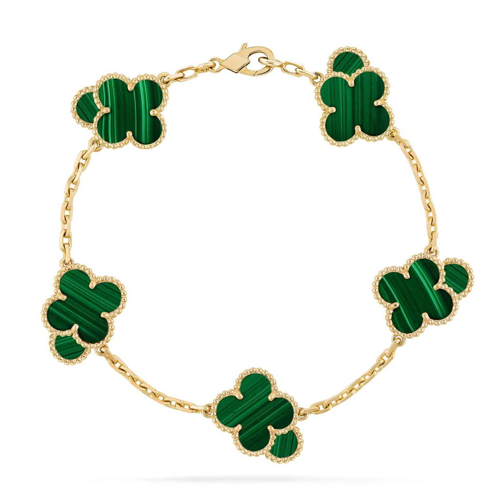 Trendy New Four-leaf Clover Bracelet Handwear Fashion Women's Five-flower Bracelet