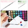1pc Stainless Steel Spatula Professional Mirror Lady Mixing Tool for Nail Eye Shadow Eyelash Pigment Blending Foundation