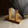 Fan Accessories Bamboo Hand Fan Display Stand Home Decoration Display Holder Folding Hand Fan Stand