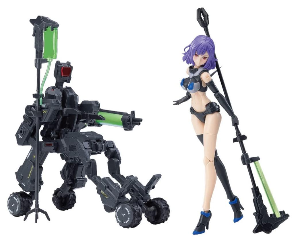 Doyusha Eastern Model ATK Girl Frankenstein 1/12 Scale Pre-Colored Plastic Model Kit, Approximately 15.5cm Tall