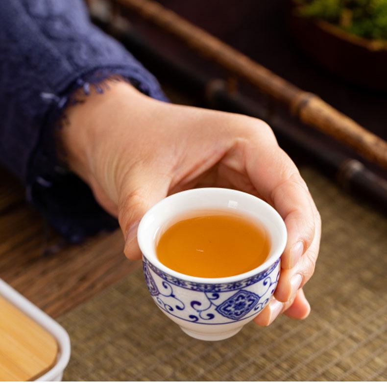 Портативный керамический дорожный чайный набор с автоматическим заварником для чая Кунг-фу - Бизнес-подарок