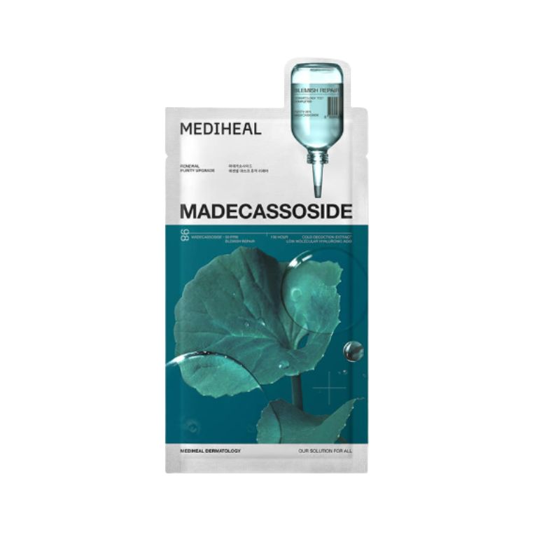 Mediheal Essential Mask Маска-патч с мадекассосидом для успокоения и восстановления 10 шт.