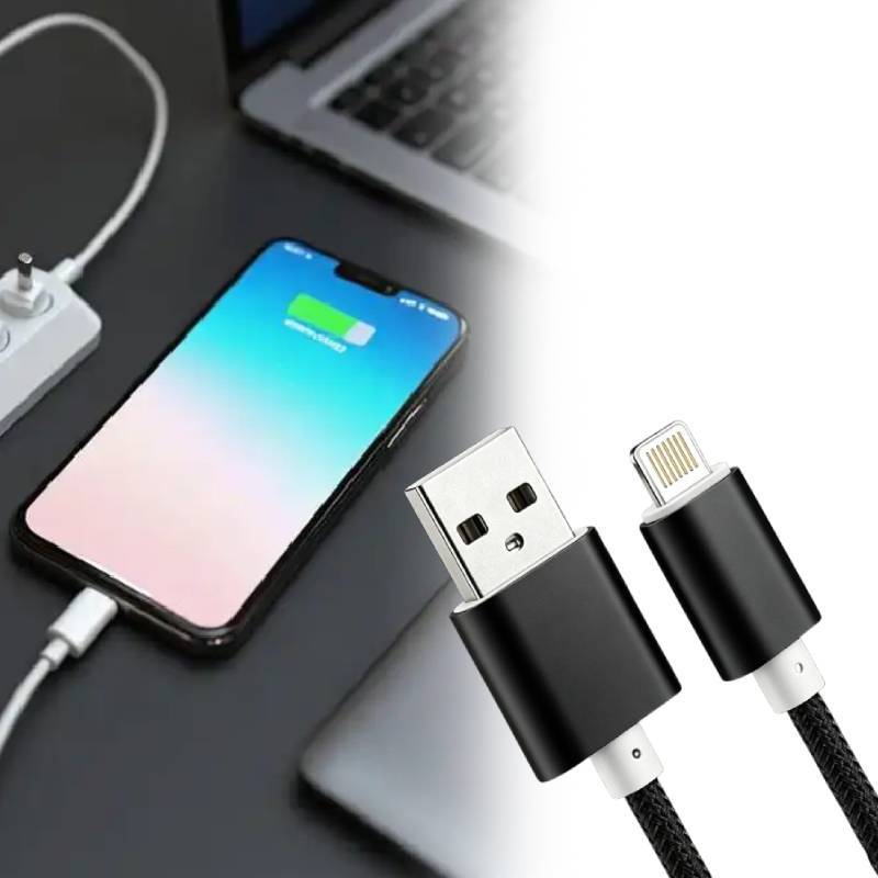 Кабель данных Apple 150 см Кабель быстрой зарядки Для устройств iPhone и iPad