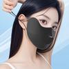 Quick Drying Ice Silk Sunscreen Mask Sun Protection Thin Face Veil Elastic UV Face Mask Sports
