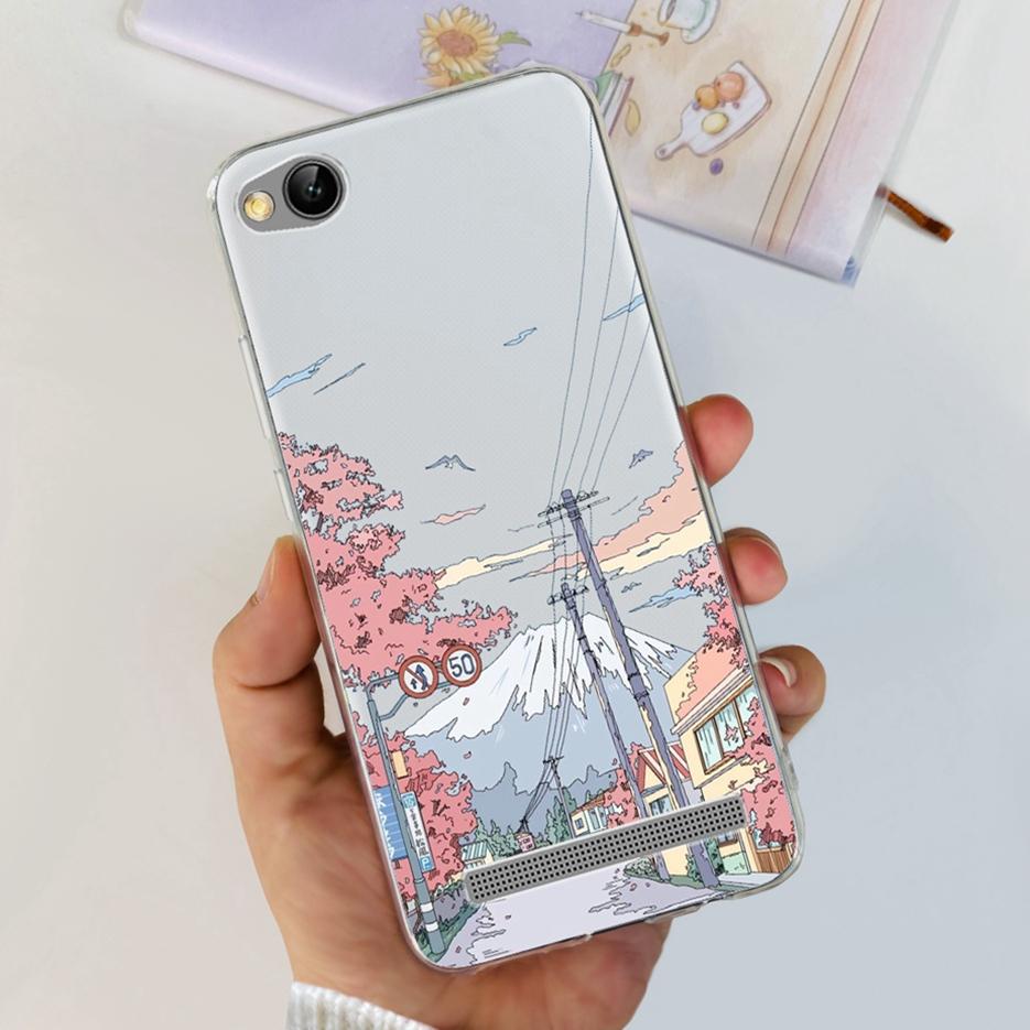 Чехол для Xiaomi Redmi 5A Redmi 4A Стильный painted чехол Мягкий тонкий чехол для телефона Для Xiaomi Redmi 4A 5A Redmi5A Задняя крышка TPU Funda