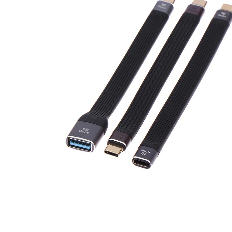 Usb-кабель 3.1 4 Type-C удлинительный кабель папа-папа мама 40 Гбит/с 10 Гбит/с 100 Вт кабель для быстрой зарядки высокоскоростная передача данных