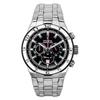 Chrono Bike Chronograph Stainless Steel Black Dial Quartz F20670-6 100M Men's Watch
