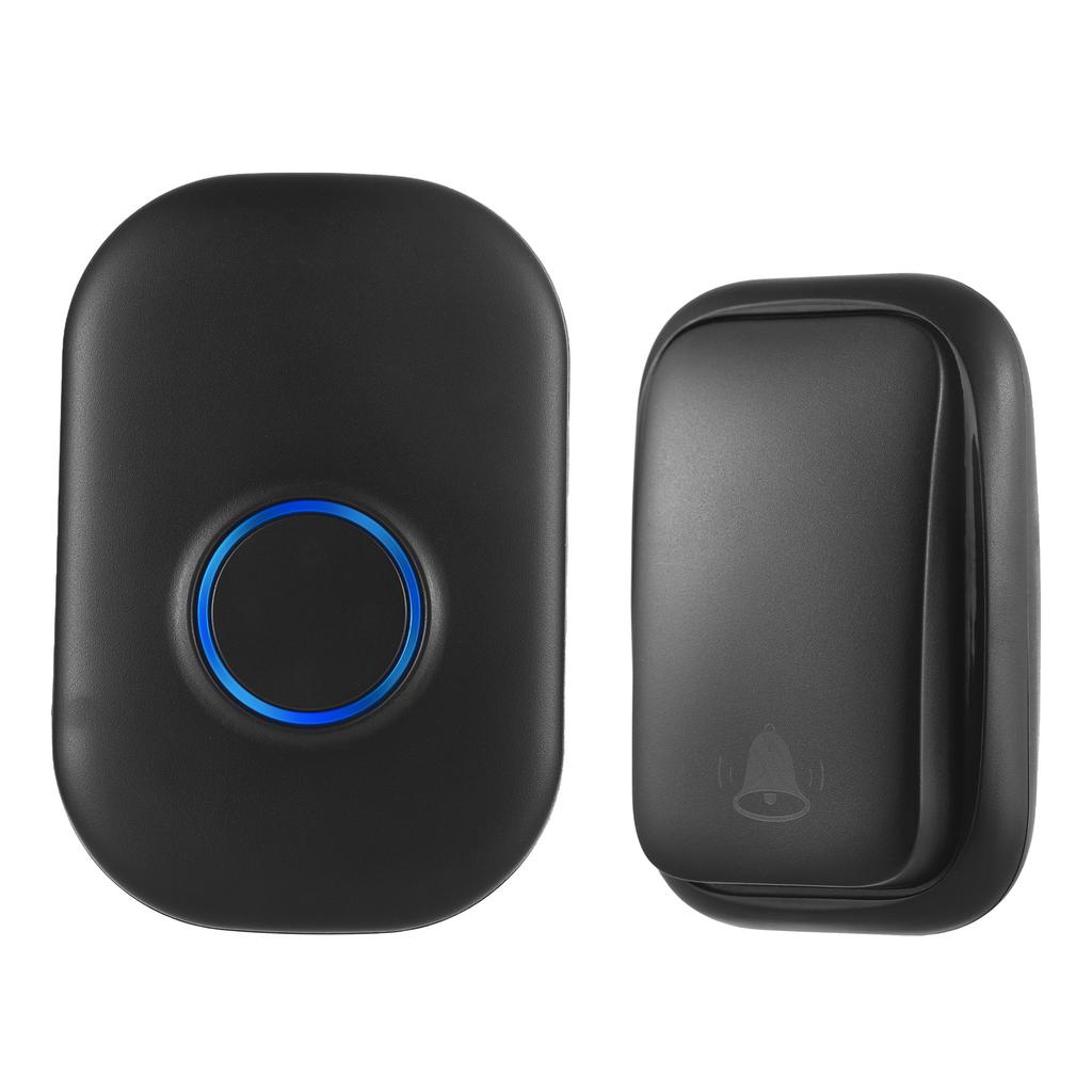 Wireless Door Bell IP65 Proof Doorbell Portable Doorbell Kit with 32 Music 4 Adjustable Volume Levels for Home Room