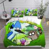 Постельное белье Regular Show Комплект одеяло стеганое покрывало пододеяльник наволочка 2-3 предмета Размеры для детей и взрослых