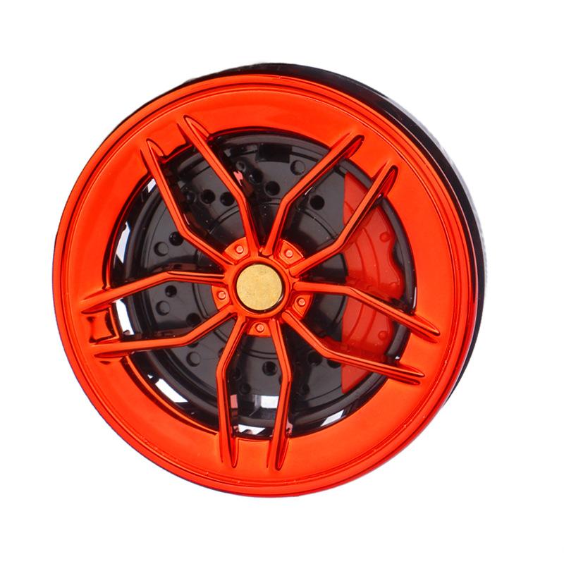 Новый автомобильный зажим для духов на вентиляционное отверстие, вращающаяся ступица колеса, ароматизатор для шин, ароматерапия, декор, освежитель воздуха, автомобильные аксессуары