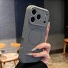 Матовый чехол-ремешок Magsafe конфетного цвета для iPhone 16 17 Pro Max Air 15 14 Plus 12 13 11 Ремешок на запястье Жидкий силиконовый чехол