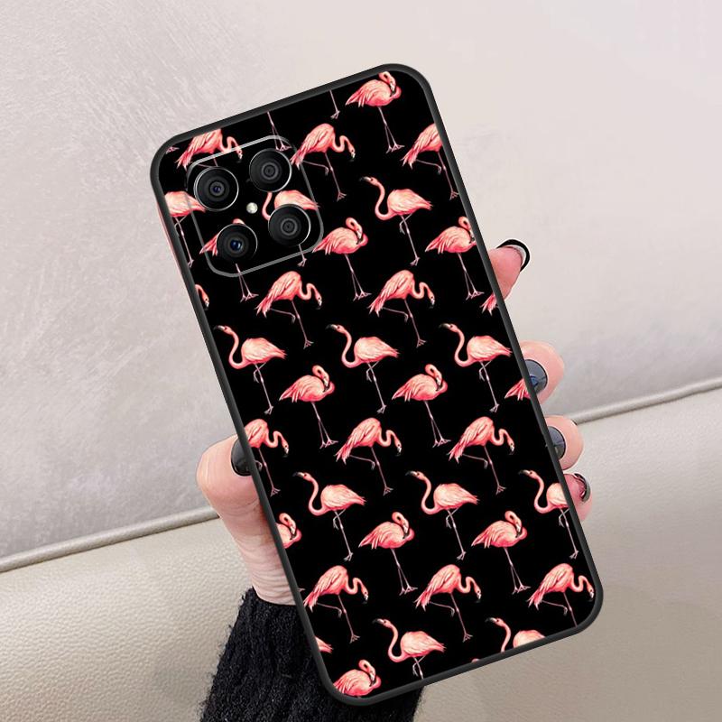 Розовый Красный Фламинго Для Honor Magic 8 7 5 6 Lite Чехол Для Honor 200 400 Pro X9d X9c X9b X9a X8c X8b 70 90 Win RT