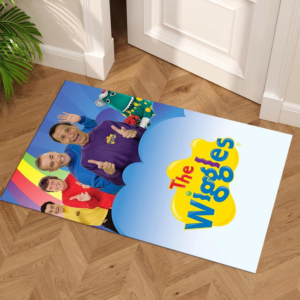 Wiggles Carpet Suitable for Playrooms Living Rooms Foyer Bedrooms Anti-slip Rug Anime Office Decor Best for Christmas